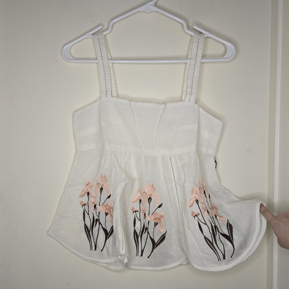 St Roche Parvati top ivory NWT - Picture 2 of 11